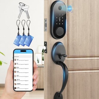 Fingerprint Smart Front Door Lock Set Comparison - Which is Better?